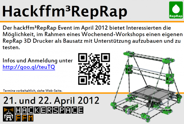 Hackffm³RepRap Flyer